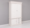 Wardrobe with 3 doors and 3 drawers, Directoire Collection