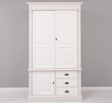 Wardrobe with 3 doors and 3 drawers, Directoire Collection