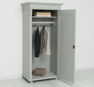 Wardrobe with 1 door