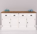 4-door sideboard, 4 drawers, BAS