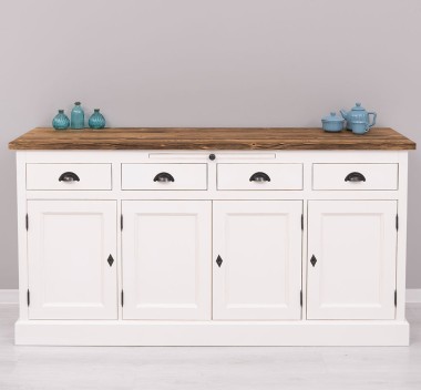 4-door sideboard, 4 drawers, BAS