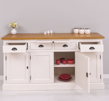 4-door sideboard, 4 drawers, BAS