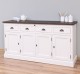 4-door sideboard, 4 drawers, BAS