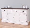 4-door sideboard, 4 drawers, BAS