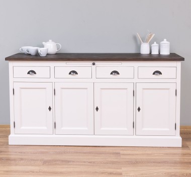 4-door sideboard, 4 drawers, BAS