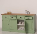 4-door sideboard, 4 drawers, BAS