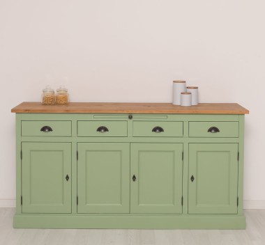 4-door sideboard, 4 drawers, BAS