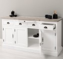 4-door sideboard, 4 drawers, BAS