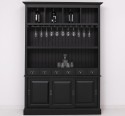 Bar furniture with 3 doors