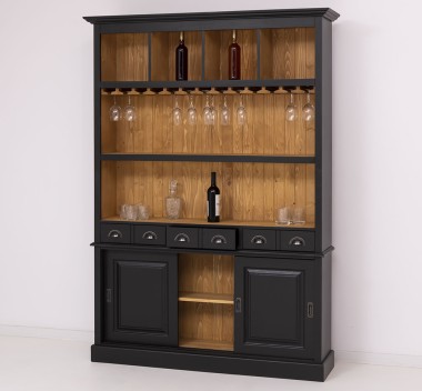 Bar furniture with 3 doors