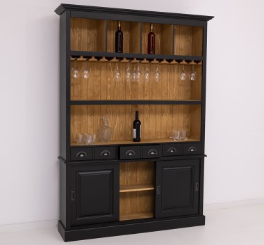 Bar furniture with 3 doors