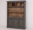 Bar furniture with 3 doors