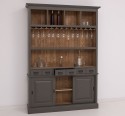 Bar furniture with 3 doors