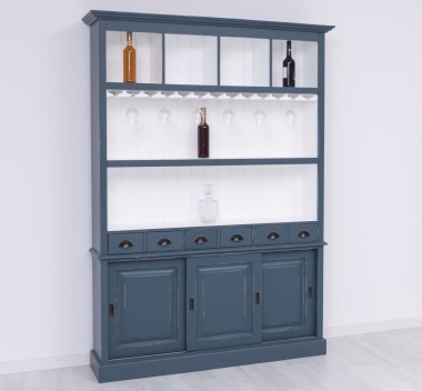 Bar furniture with 3 doors