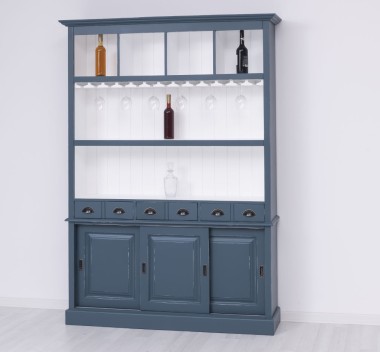 Bar furniture with 3 doors