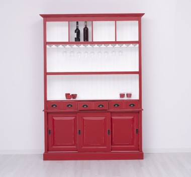 Bar furniture with 3 doors