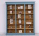 Triple Bookcase, Directoire Collection