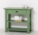 Console with 1 drawer with metal rails - Color_P038 - PAINT