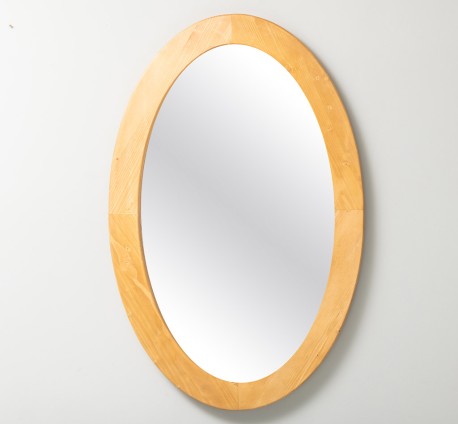 Bathroom oval mirror -...