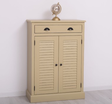 Chest of 2 doors and 1 drawer, Shutter Collection