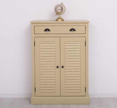 Chest of 2 doors and 1 drawer, Shutter Collection