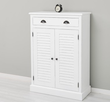 Chest of 2 doors and 1 drawer, Shutter Collection