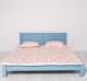 3 panel headboard bed with dim. 180x200, Shutter Collection