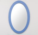 Bathroom oval mirror