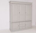 Wardrobe with 3 + 2 doors and 3 drawers, Directoire Collection