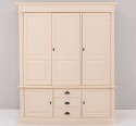 Wardrobe with 3 + 2 doors and 3 drawers, Directoire Collection