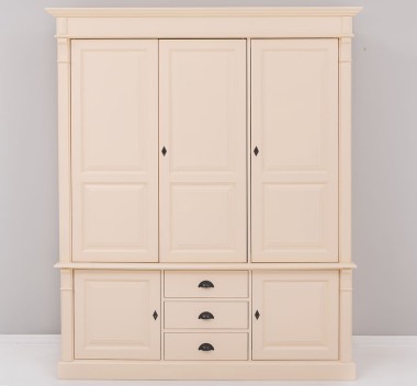 Wardrobe with 3 + 2 doors and 3 drawers, Directoire Collection