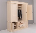 Wardrobe with 3 + 2 doors and 3 drawers, Directoire Collection