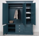 Wardrobe with 3 + 2 doors and 3 drawers, Directoire Collection