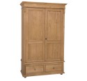 Wardrobe with 2 doors and 2 drawers