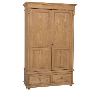 Wardrobe with 2 doors and 2 drawers