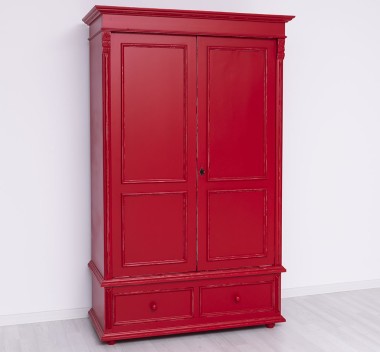 Wardrobe with 2 doors and 2 drawers