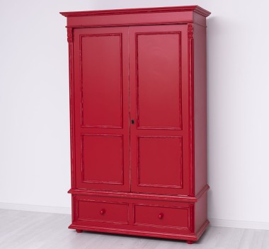 Wardrobe with 2 doors and 2 drawers