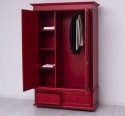 Wardrobe with 2 doors and 2 drawers