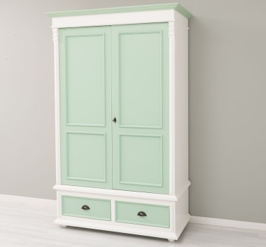 Wardrobe with 2 doors and 2 drawers