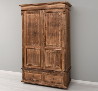 Wardrobe with 2 doors and 2 drawers