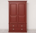 Wardrobe with 2 doors and 3 drawers