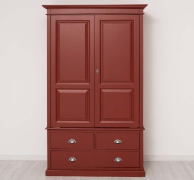 Wardrobe with 2 doors and 3 drawers