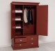 Wardrobe with 2 doors and 3 drawers