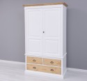 Wardrobe with 2 doors and 3 drawers