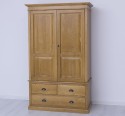 Wardrobe with 2 doors and 3 drawers