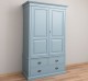 Wardrobe with 2 doors and 3 drawers