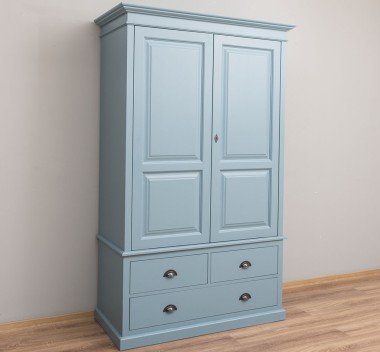 Wardrobe with 2 doors and 3 drawers