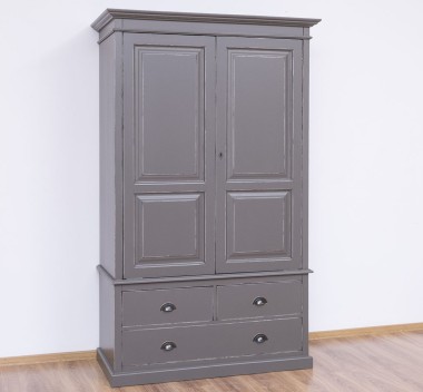 Wardrobe with 2 doors and 3 drawers