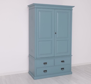 Wardrobe with 2 doors and 3 drawers