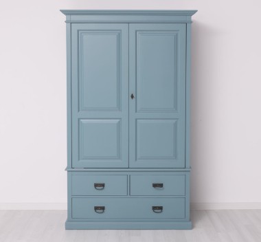 Wardrobe with 2 doors and 3 drawers